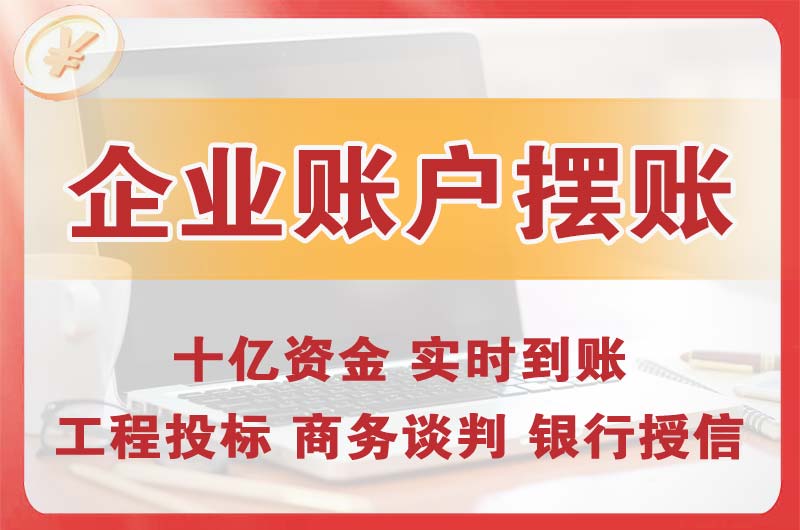 滨州企业账户摆账